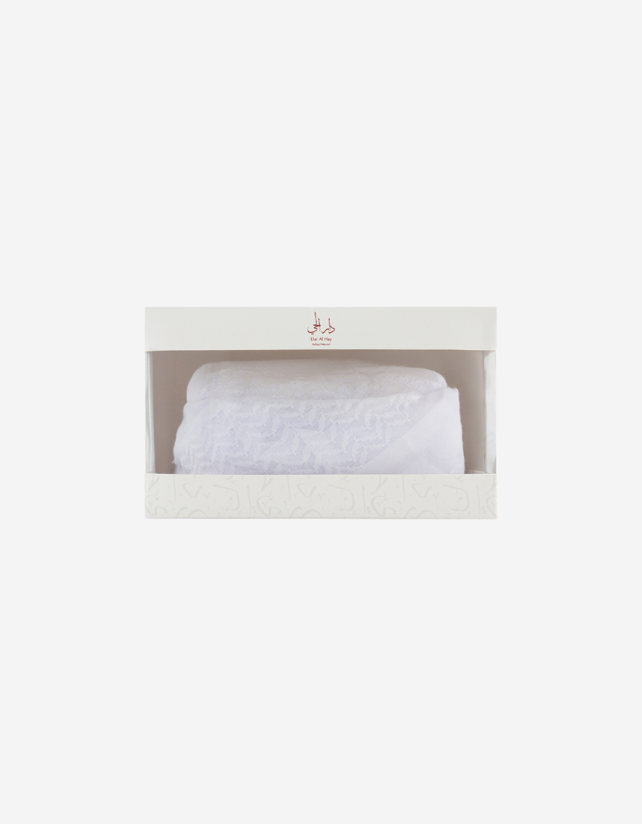 Shemagh Asama bianco per bambini