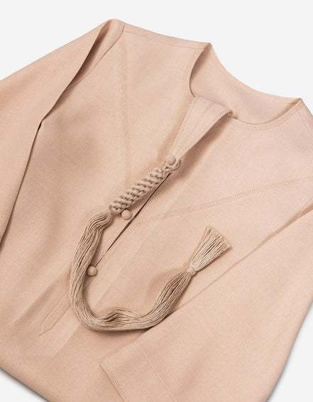 Kandura Emirati Bambino – Beige