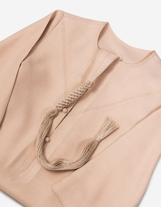 Kids Emirati Kandura – Beige