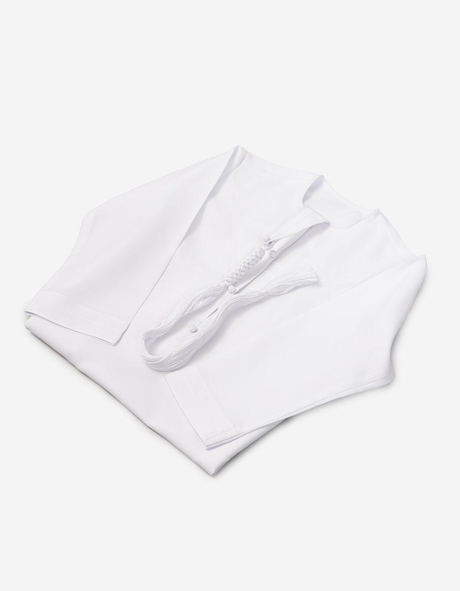 Kandura Emirati per bambini – Bianco